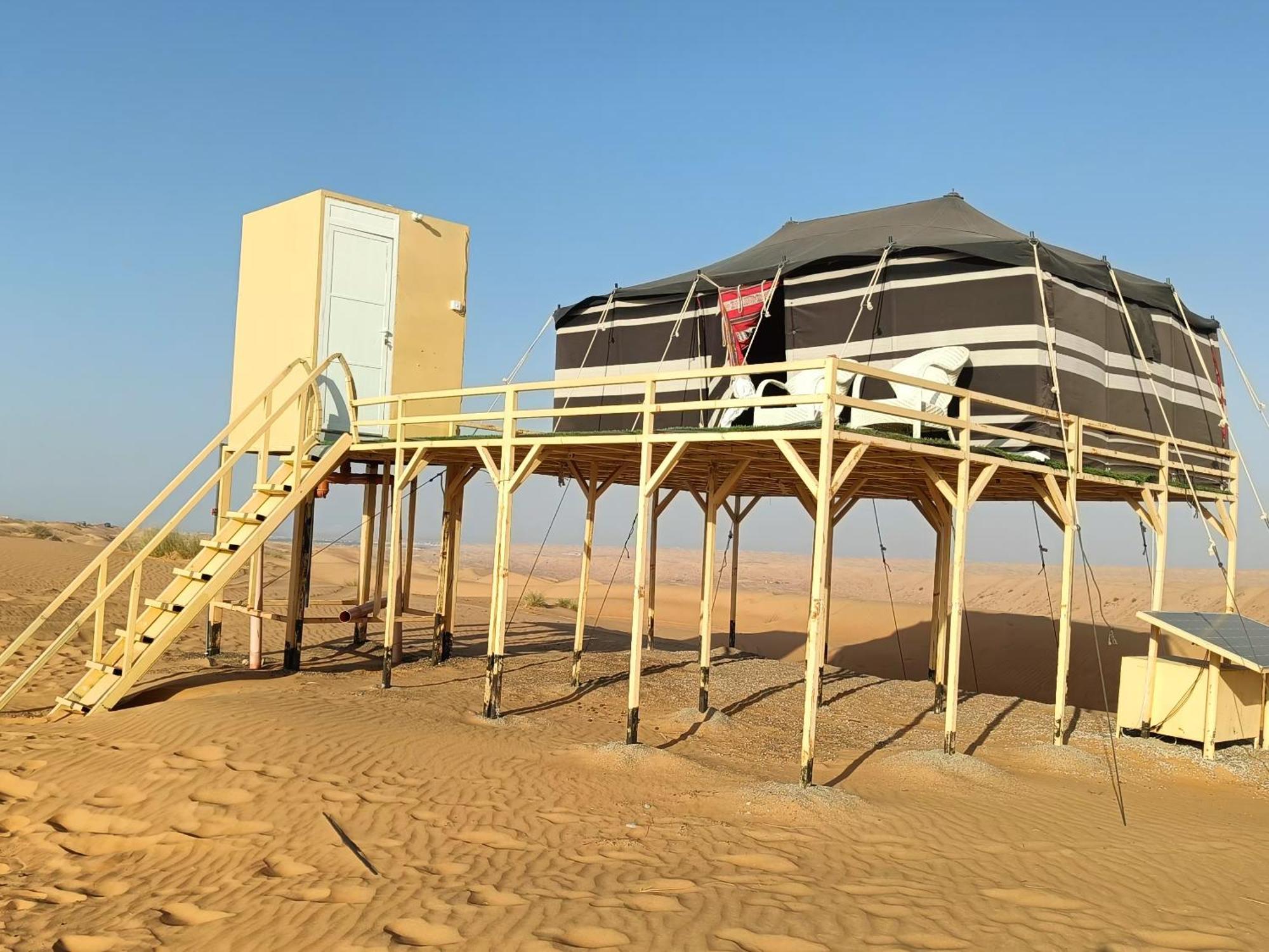 Hamood Desert Private Camp Al Wāşil Eksteriør bilde