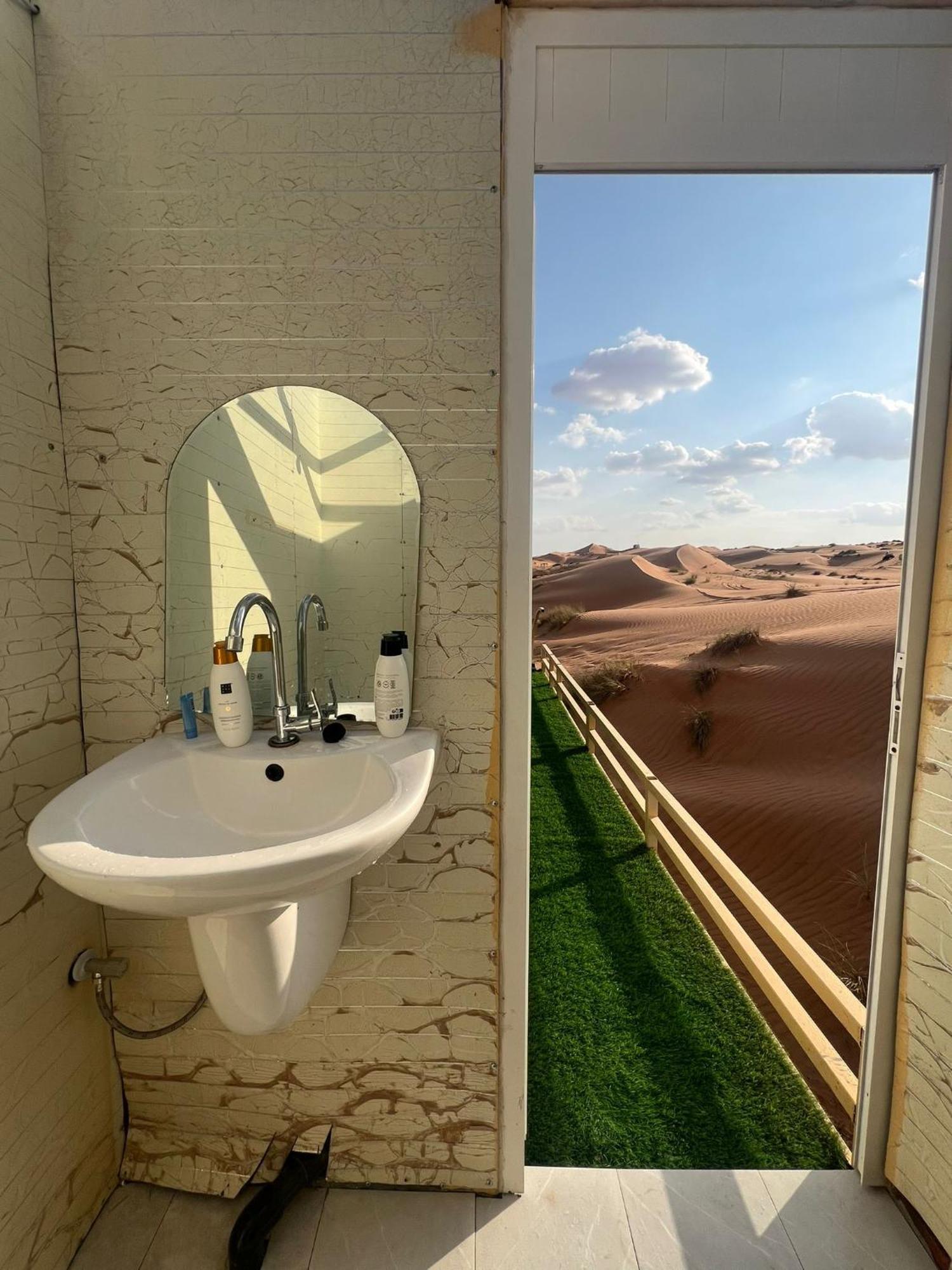 Hamood Desert Private Camp Hotell Al Wāşil Eksteriør bilde